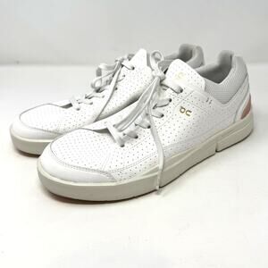 NEW On Cloud The Roger Centre Court Sneakers Shoes Womens 10.5 White Woodrose